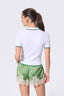 Knit Polo with Tennis Emblem