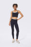 Flex Layered Active Tank in Black and White