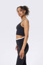 Flex Layered Active Tank in Black and White