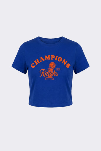 New York Knicks Limited Edition 2026 NBA Champions Baby Tee