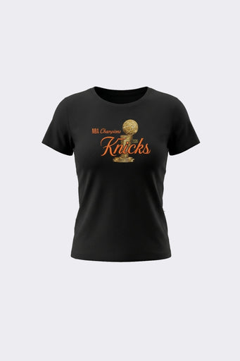 New York Knicks Limited Edition 2026 NBA Champions Gems Embellish Tee