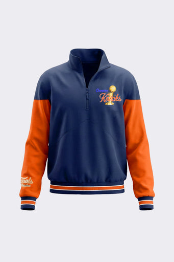 New York Knicks Limited Edition 2026 NBA Champions Quarter Zip