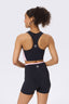 TORCHD Flex Corset Bra in Black and Blush