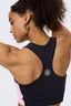TORCHD Flex Corset Bra in Black and Blush