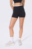 TORCHD Flex Layered Booty Short in Black and White