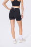 TORCHD Flex Layered Booty Short in Black and White