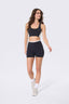 TORCHD Flex Layered Booty Short in Black and White