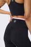 TORCHD Flex Layered Legging in Black and Blush