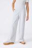 Girls Wide Leg Sweatpant in Light Ash Gray