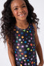 Girls Leotard in Glitter Starburst