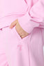 Girls Wide Leg Sweatpant in Candy Pink