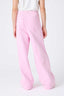 Girls Wide Leg Sweatpant in Candy Pink