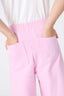 Girls Wide Leg Sweatpant in Candy Pink