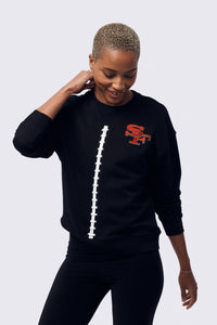 San Francisco 49ers Football Stitch Crew