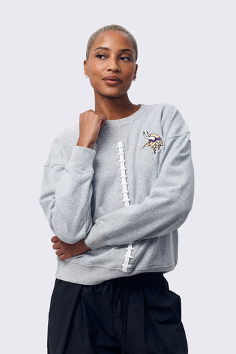 Minnesota Vikings Football Stitch Crew