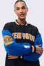 New York Knicks Colorblock Multi Logo Bomber