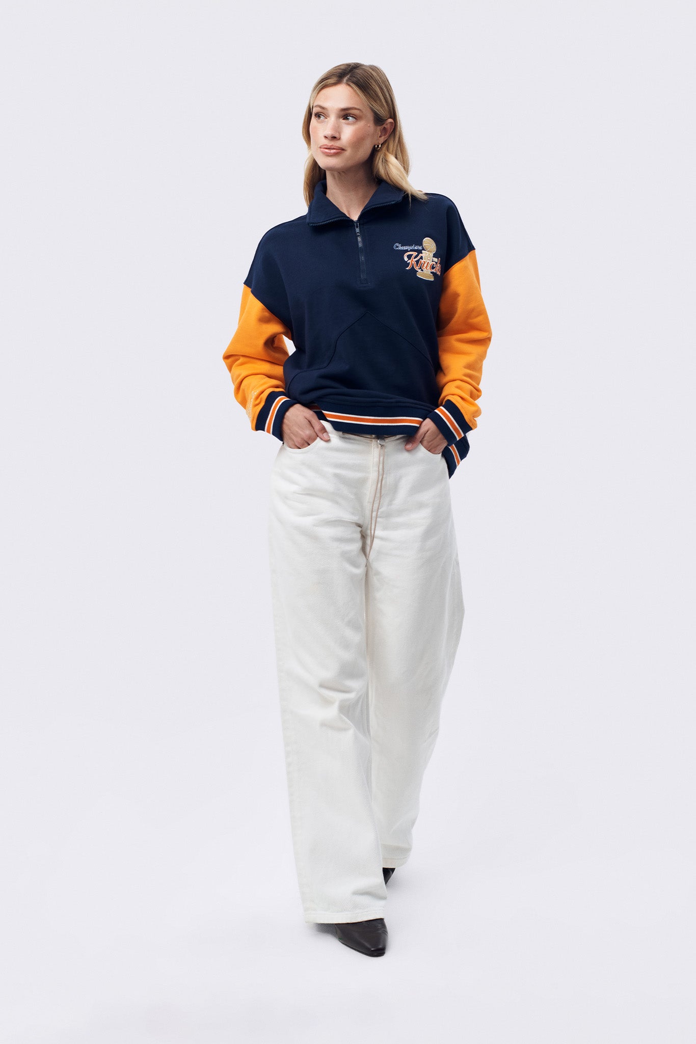 New York Knicks Limited Edition 2026 NBA Champions Quarter Zip