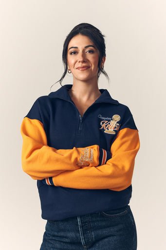 New York Knicks Limited Edition 2026 NBA Champions Quarter Zip