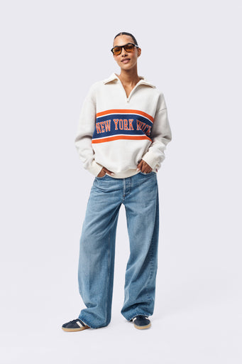 New York Knicks Starter Quarter Zip