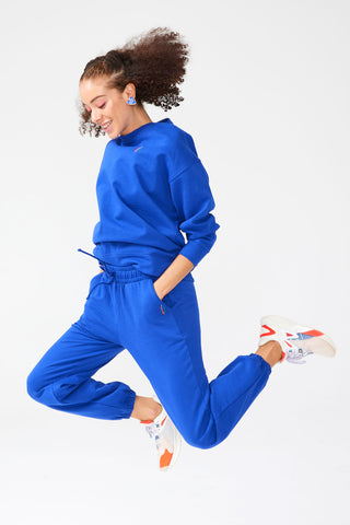 Terez x NY Forever Electric Blue Sweatpants