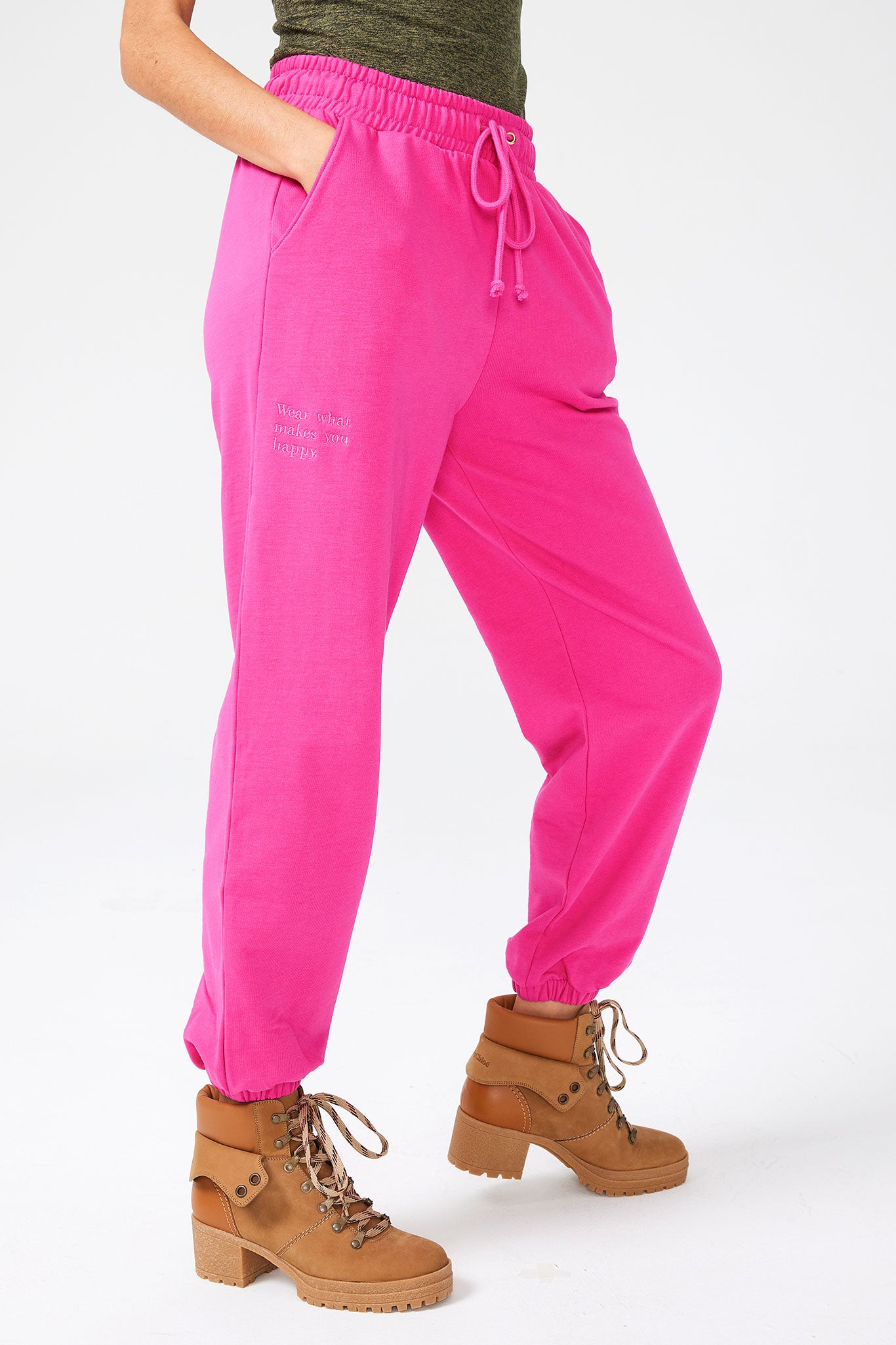 Terez x NY Forever Terez Pink Sweatpants