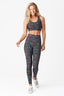 DuoKnit Sports Bra in Black Gems