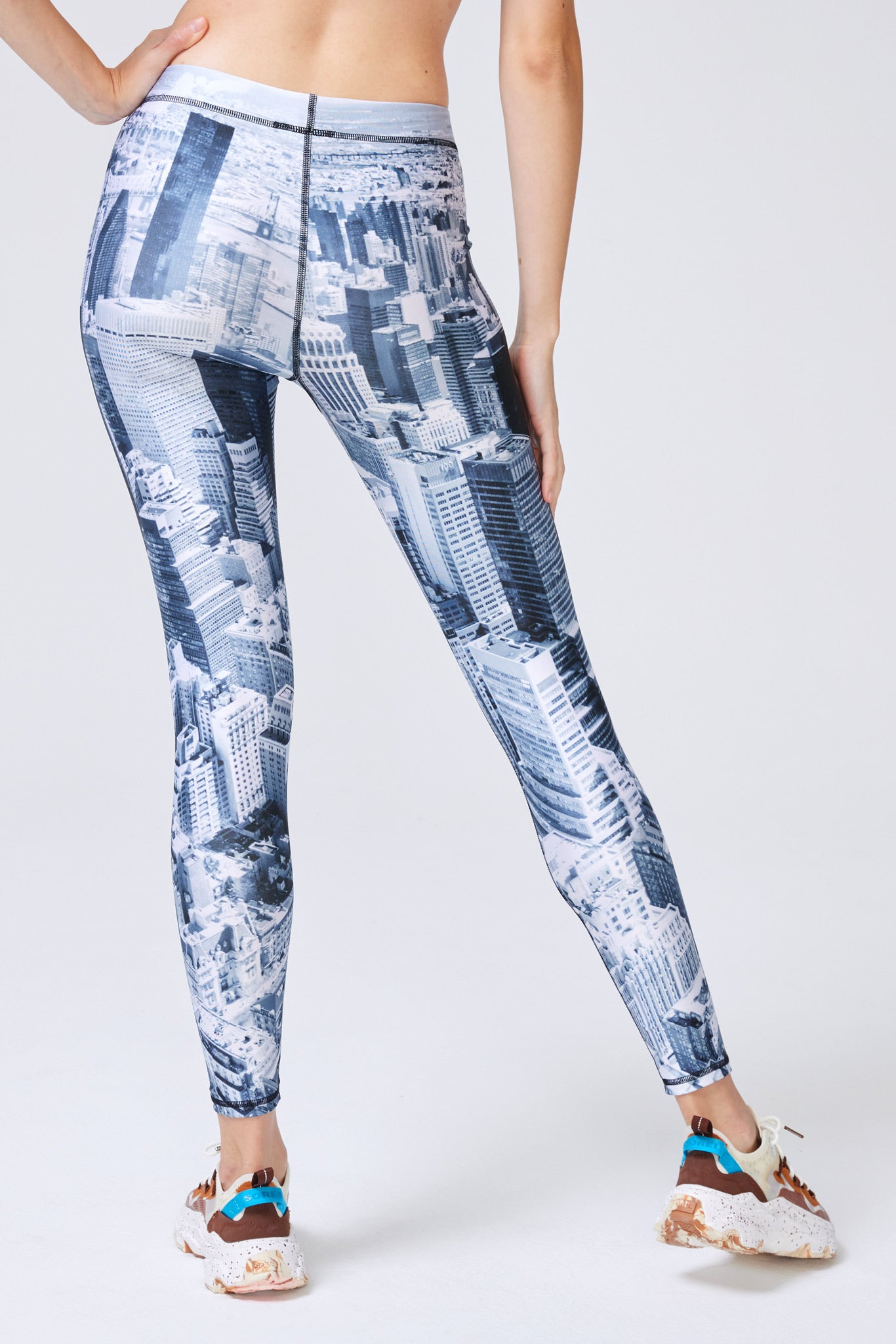 Terez Above NYC Hi-Shine Leggings | Womens Leggings –