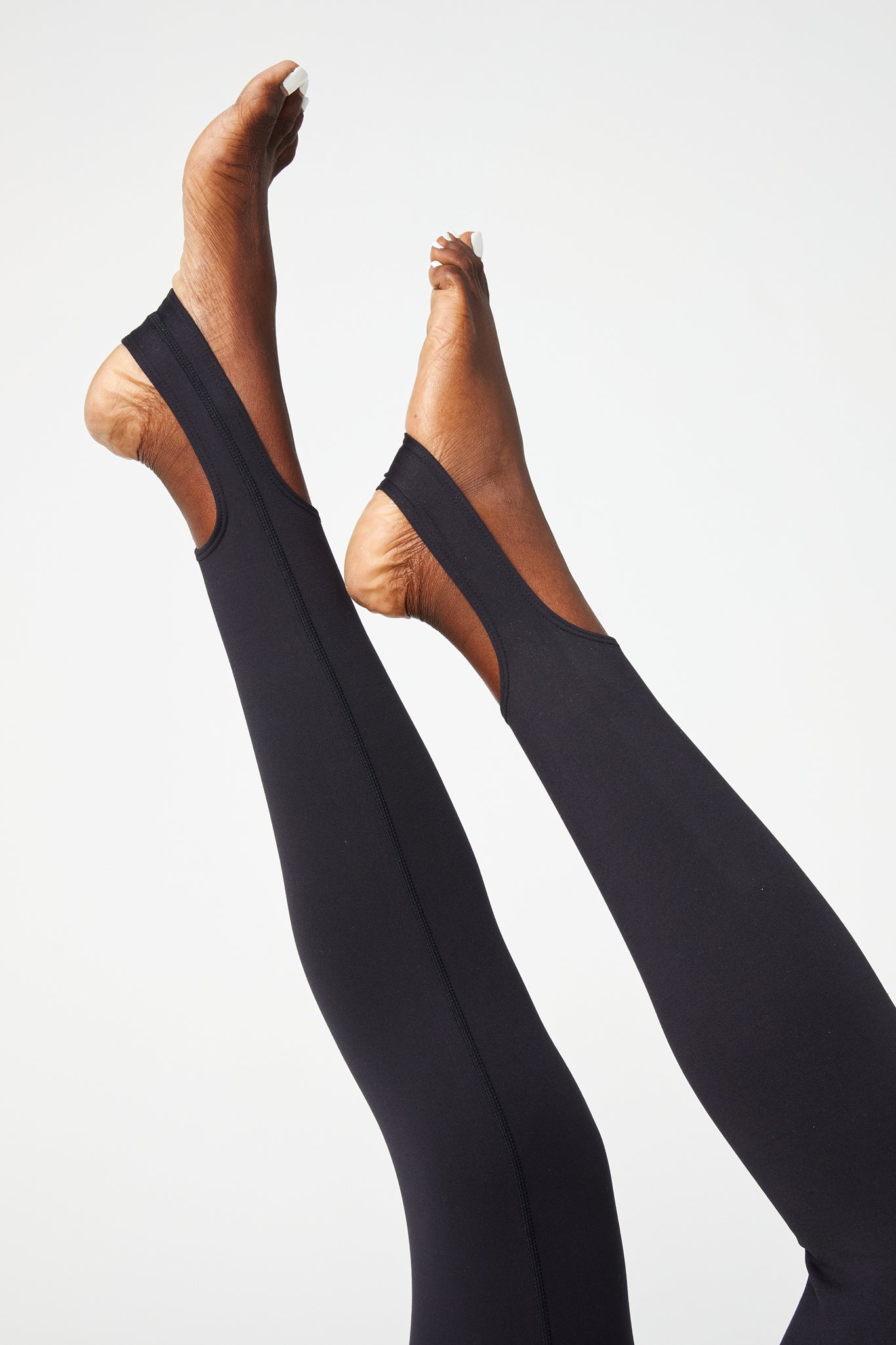 Terez Jet Black TLC Stirrup Leggings