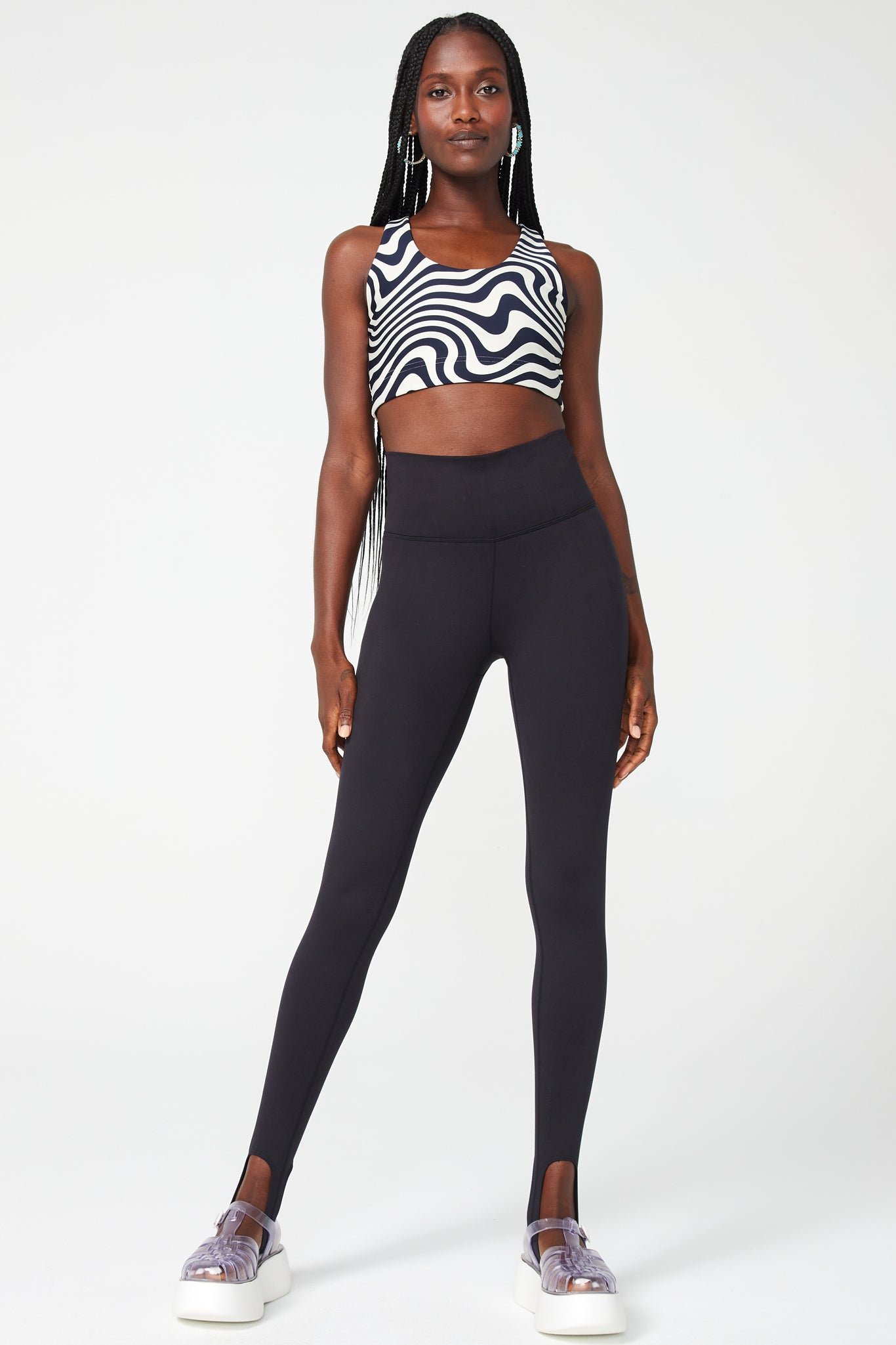 Terez Jet Black Women's Leggings Terez.com