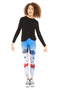 Girls Build A Snowman Leggings by Terez