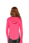 Girls Hot Pink Hooded Long Sleeve by Terez
