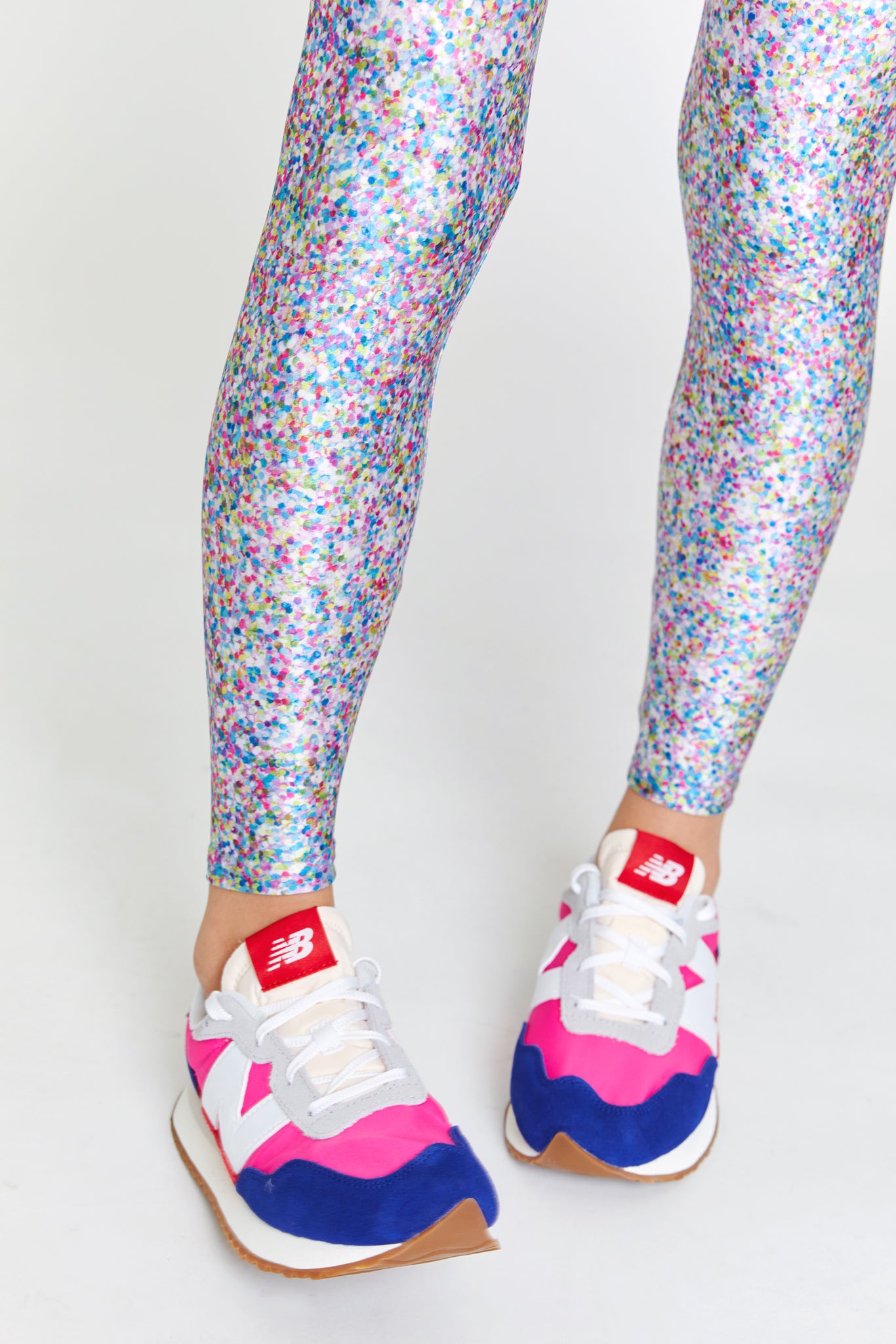 Inspire Leggings - Silver Glitter | MT SPORT