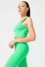 TLC Crop Top in Spring Green