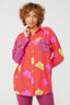 Button Down in Nested Floral Patchwork