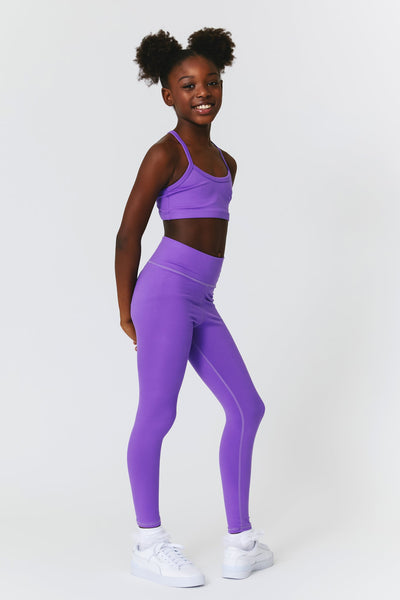 New Fall Appaman Shiny Purple Ombre Tween Girls Leggings 14 Last 1