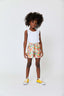 Kids Gym Shorts in Neon Candy