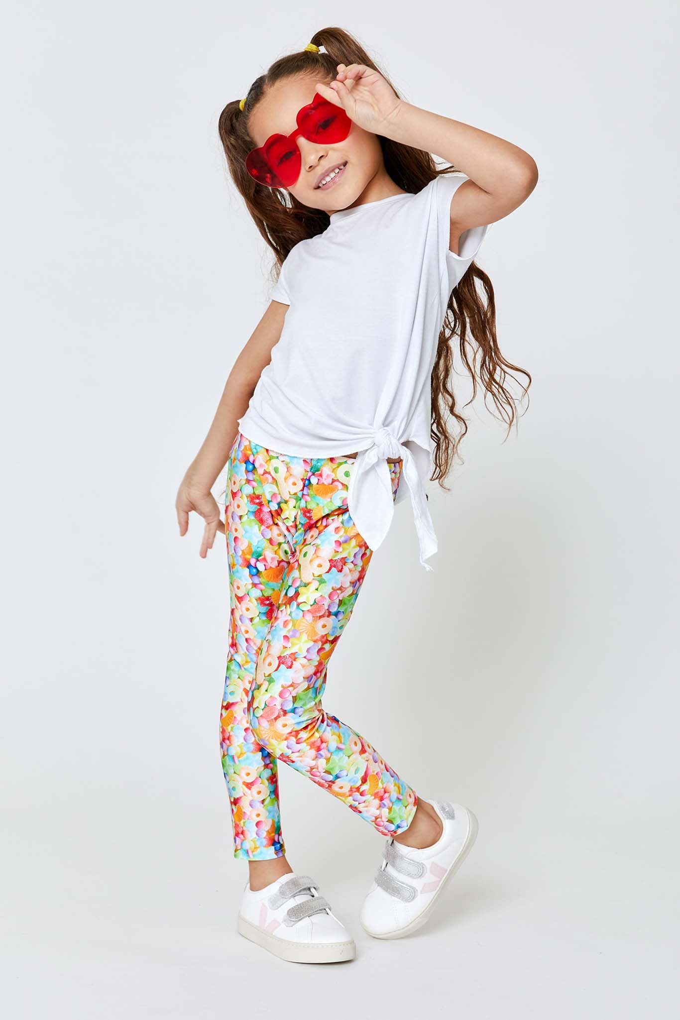 Neon Leggings Leggings Candy Girls | Girls Terez –