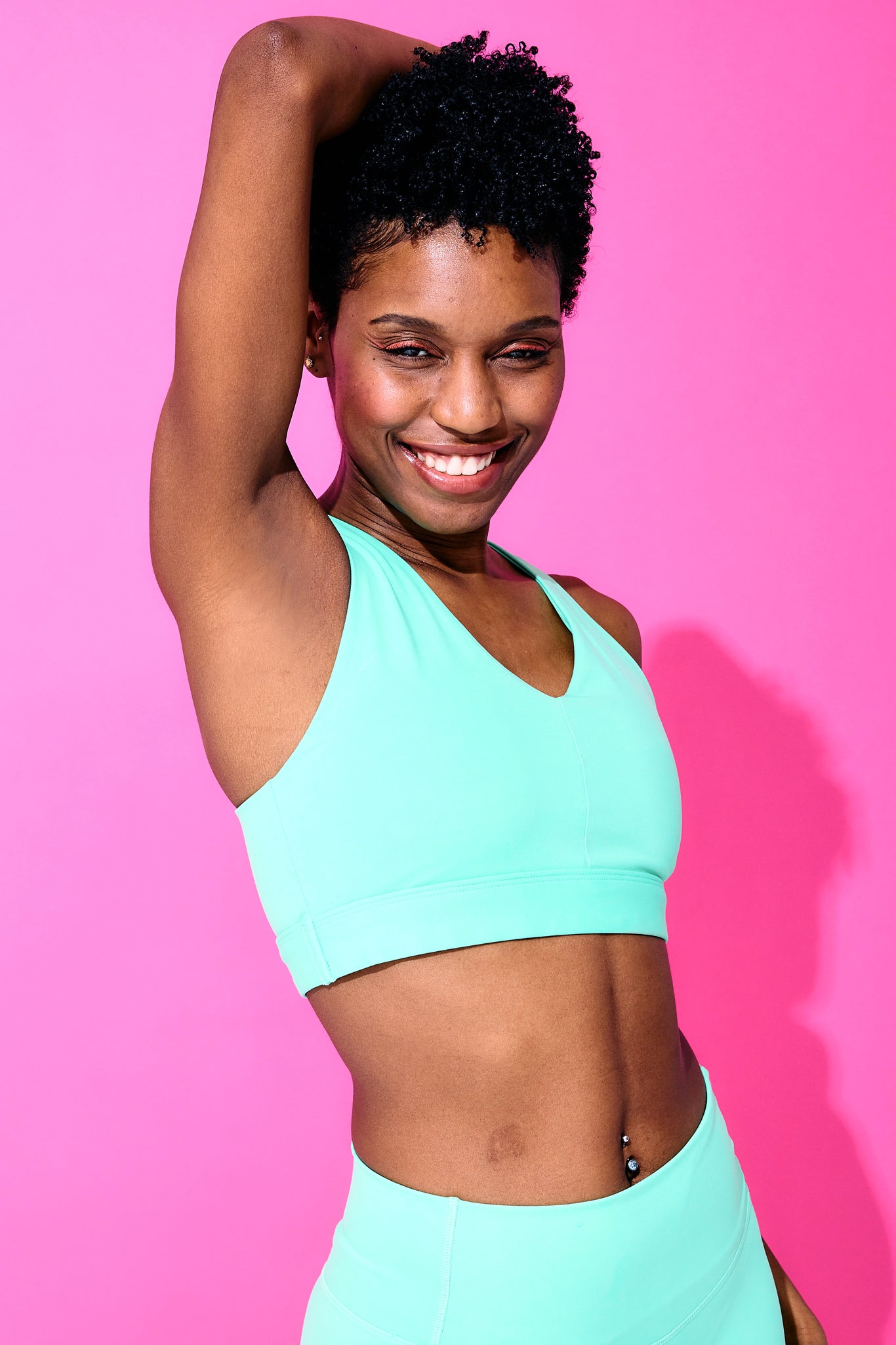 Action Sports Bra in Mint –