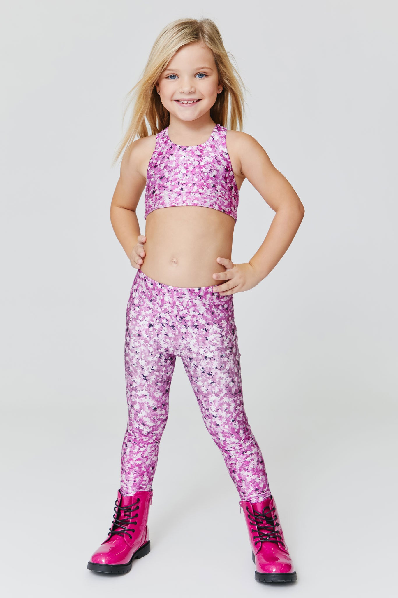 Confetti Girls' Leggings, Colorful Girls' Sweats