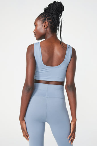 TLC Sports Bra in Dove Gray